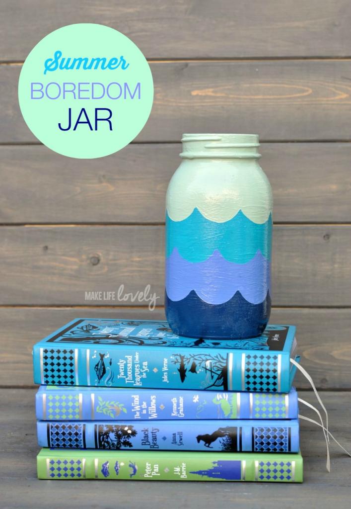 Summer Bored Jar - Make Life Lovely